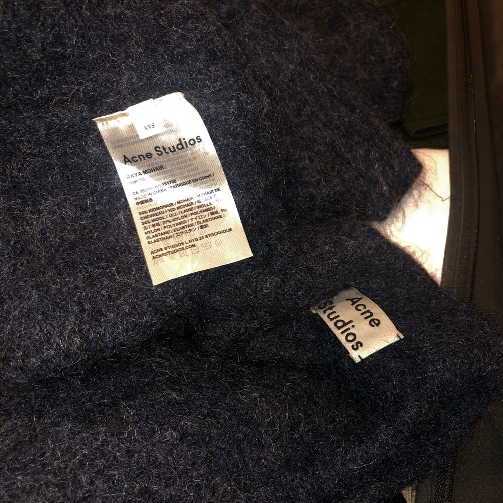 Acne studios Raya Mohair Cardigan - Picture 4 of 8